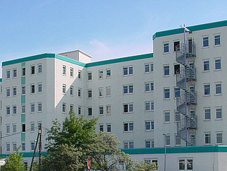 Dienstgebäude des Finanzamtes Erfurt