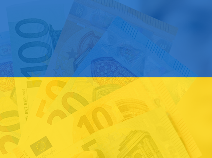 ukrainische Flagge